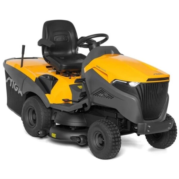 Stiga Estate 9102 W Rear-Collect V-Twin Garden Tractor with Hydrostatic Drive